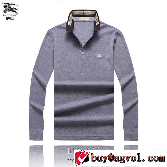 今季トレンド新作はこれ バーバリー BURBERRY 長袖Tシャツ 3色可選 2019秋冬トレンドデザイン