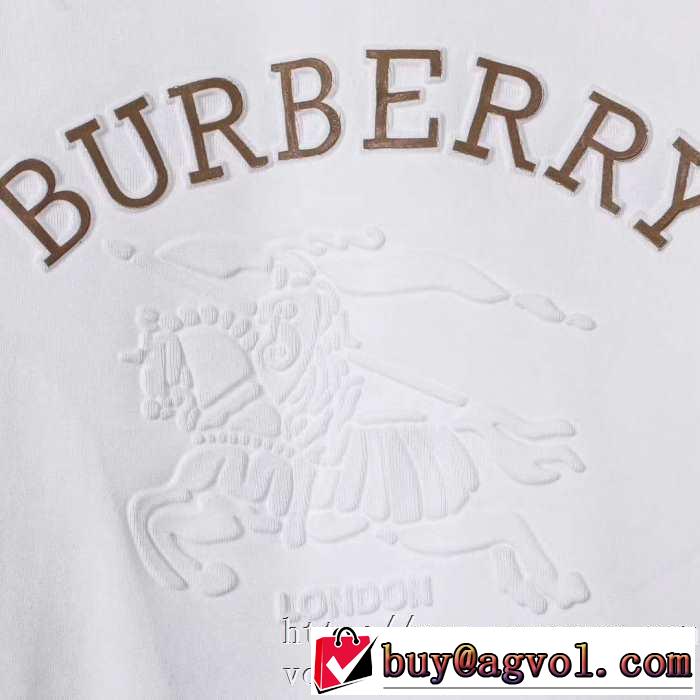 人気ファッション雑誌でも掲載 2019秋冬トレンドアイテム バーバリー BURBERRY 長袖Tシャツ 2色可選