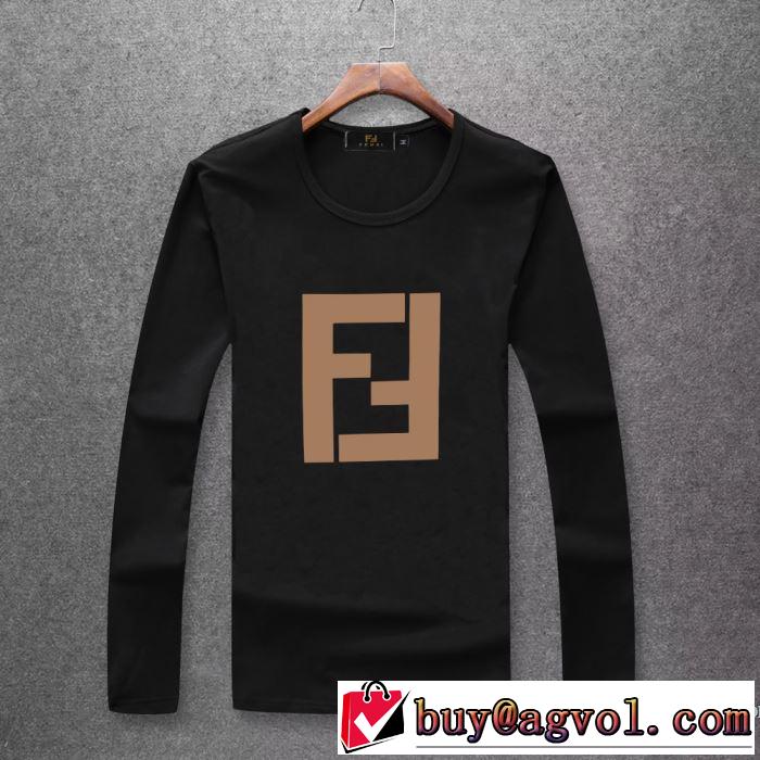フェンディ FENDI 長袖Tシャツ 4色可選 2019年春夏のトレンドアイテム クラシカルな雰囲気