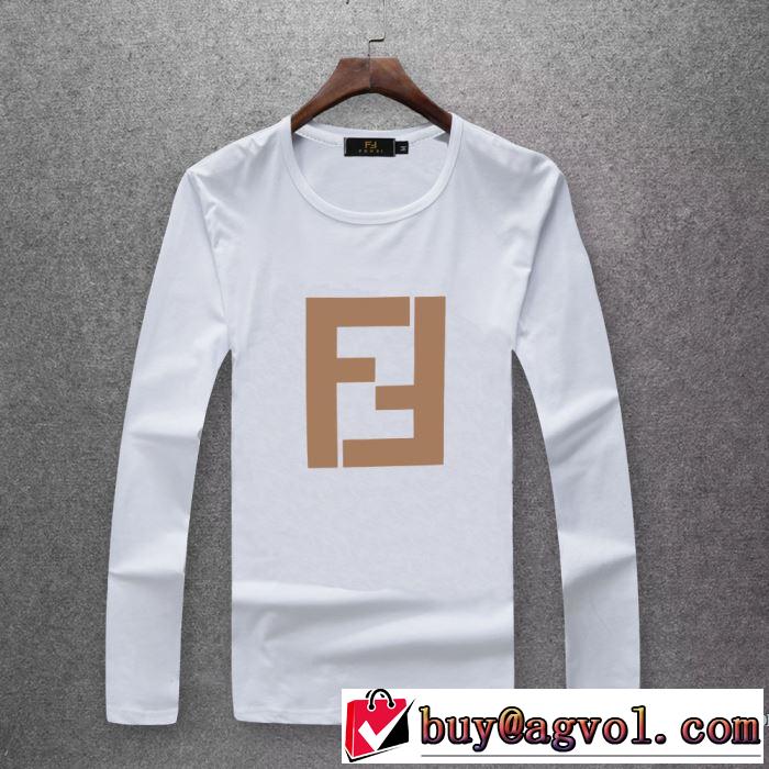 フェンディ FENDI 長袖Tシャツ 4色可選 2019年春夏のトレンドアイテム クラシカルな雰囲気