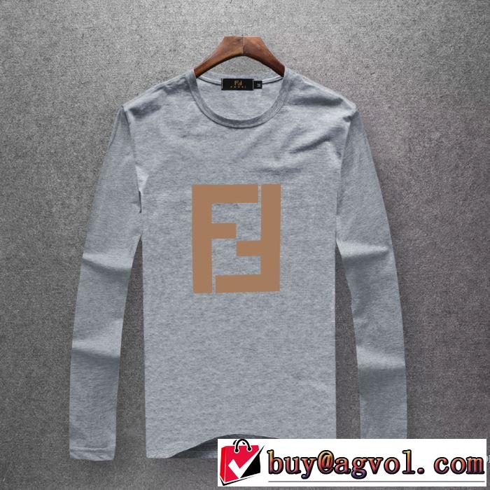 フェンディ FENDI 長袖Tシャツ 4色可選 2019年春夏のトレンドアイテム クラシカルな雰囲気