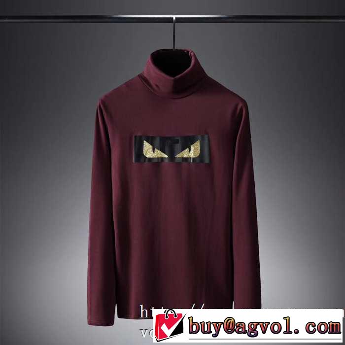 フェンディ FENDI 長袖Tシャツ 2019トレンドファッション新品 大人かわいい秋冬コーデを楽しみ