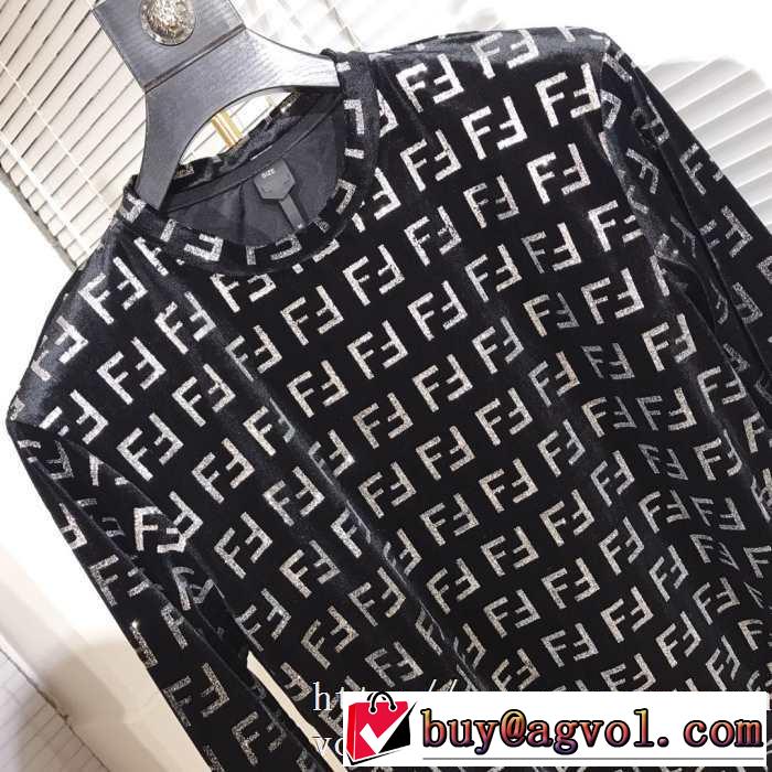 2019-2020秋冬のファッション 今年の秋冬のトレンド激安セール フェンディ FENDI 長袖Tシャツ