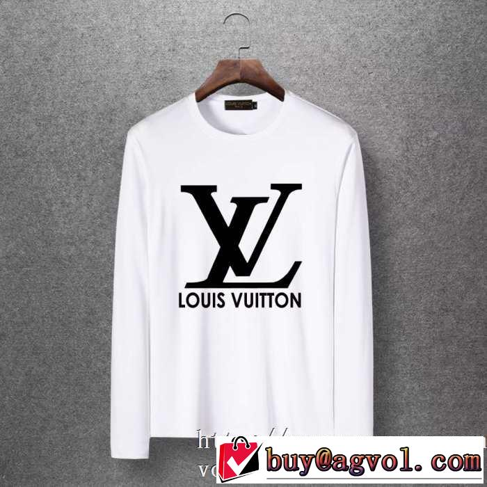 ルイ ヴィトン LOUIS VUITTON 長袖Tシャツ 多色可選 2019トレンドカラー秋冬セール おしゃれ感度が高い秋冬トレンド