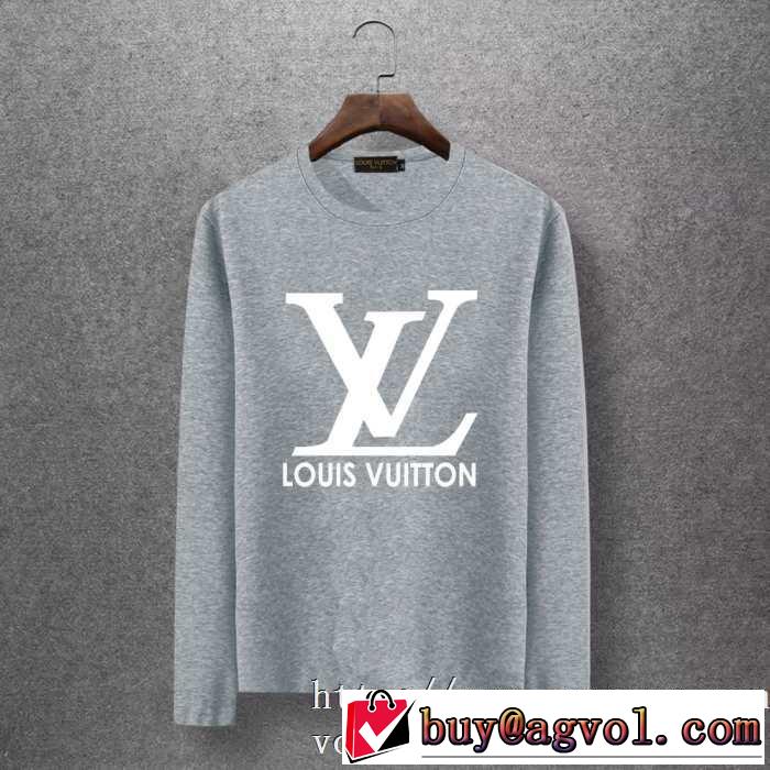 ルイ ヴィトン LOUIS VUITTON 長袖Tシャツ 多色可選 2019トレンドカラー秋冬セール おしゃれ感度が高い秋冬トレンド
