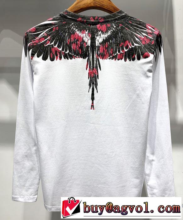 マルセロバーロン Marcelo Burlon 長袖Tシャツ 2色可選 【2019年】夏のファッション 夏先に大活躍する