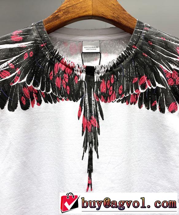 マルセロバーロン Marcelo Burlon 長袖Tシャツ 2色可選 【2019年】夏のファッション 夏先に大活躍する