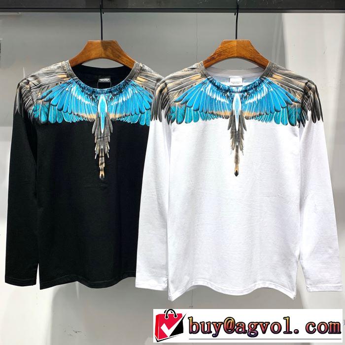 2019春夏トレンドアイテム マルセロバーロン Marcelo Burlon 長袖Tシャツ 2色可選 お洒落トレンド人気