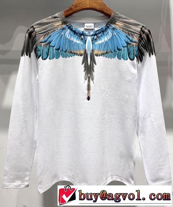 2019春夏トレンドアイテム マルセロバーロン Marcelo Burlon 長袖Tシャツ 2色可選 お洒落トレンド人気