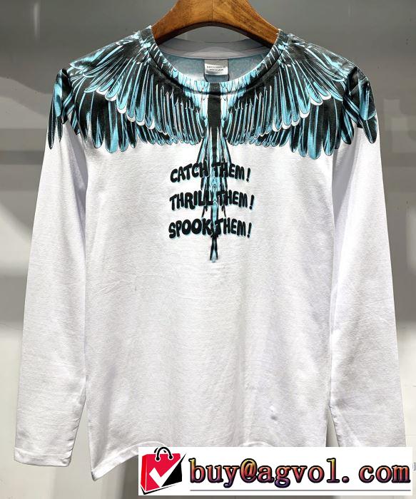 まずは定番！人気アイテム 2019年最新ファッション マルセロバーロン Marcelo Burlon 長袖Tシャツ 2色可選