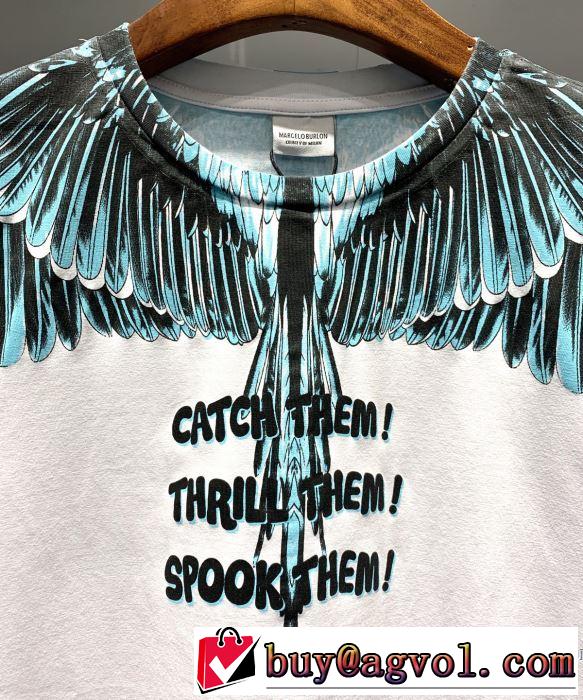 まずは定番！人気アイテム 2019年最新ファッション マルセロバーロン Marcelo Burlon 長袖Tシャツ 2色可選