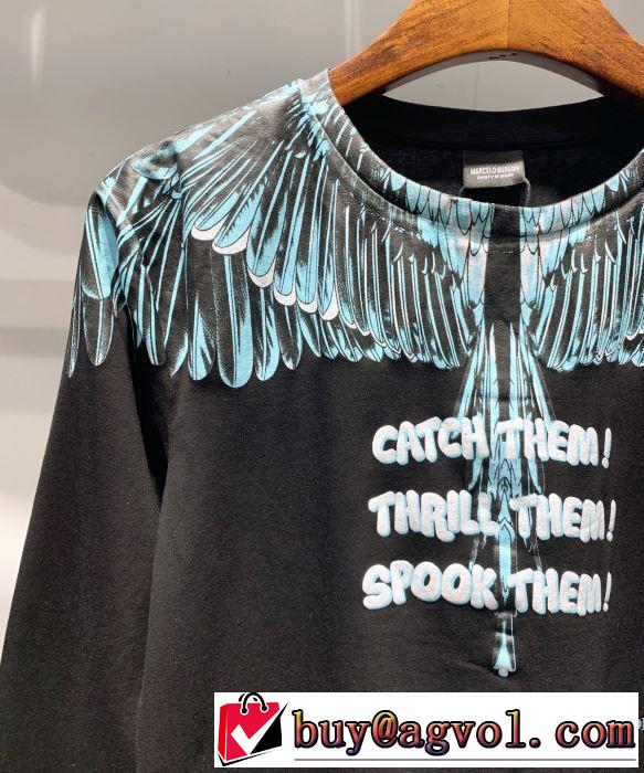 まずは定番！人気アイテム 2019年最新ファッション マルセロバーロン Marcelo Burlon 長袖Tシャツ 2色可選