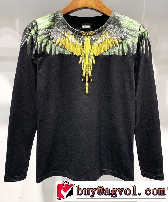 マルセロバーロン Marcelo Burlon 長袖Tシャツ 2色可選 海外セレブは大人気 2019年春夏シーズンの人気