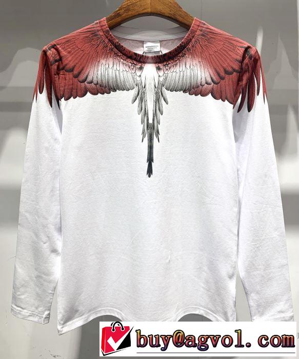 2019春夏のトレンド新商品 春夏らしい爽やかさ マルセロバーロン Marcelo Burlon 長袖Tシャツ 2色可選
