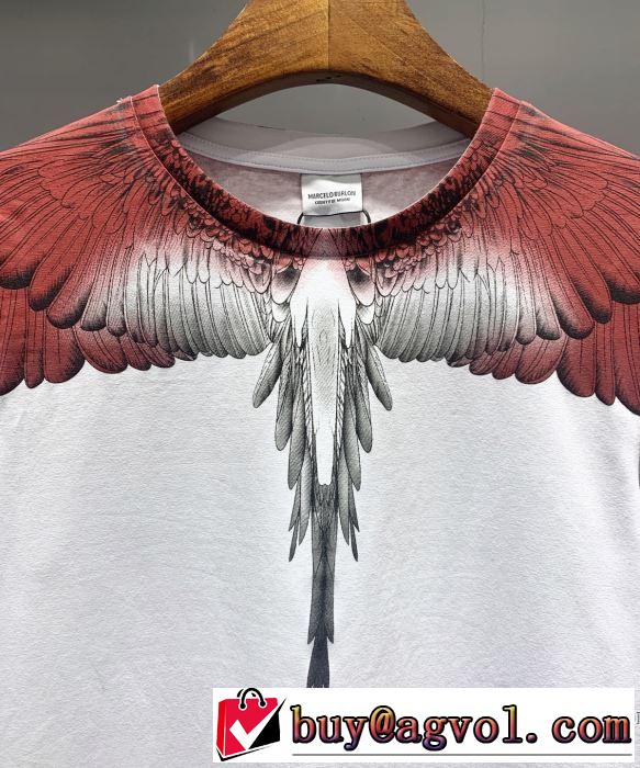 2019春夏のトレンド新商品 春夏らしい爽やかさ マルセロバーロン Marcelo Burlon 長袖Tシャツ 2色可選