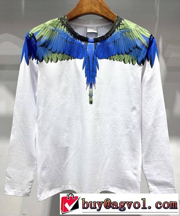 マルセロバーロン Marcelo Burlon 長袖Tシャツ 2色可選 2019夏ファション新品 今季トレンドの限定アイテム