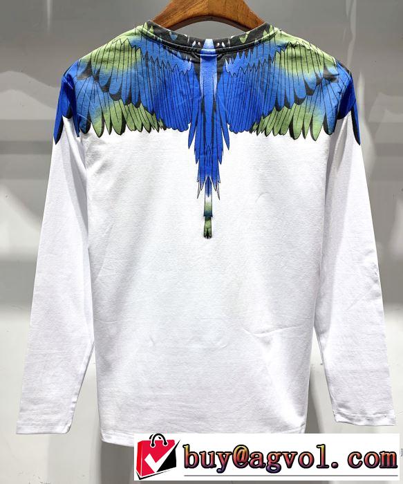 マルセロバーロン Marcelo Burlon 長袖Tシャツ 2色可選 2019夏ファション新品 今季トレンドの限定アイテム