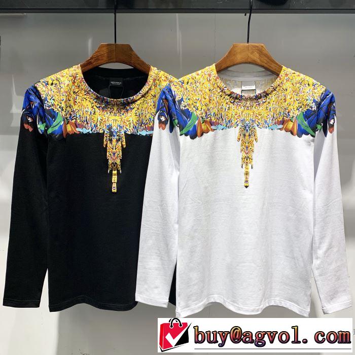 今季のトレンド人気新作 2019春夏の大注目トレンド マルセロバーロン Marcelo Burlon 長袖Tシャツ 2色可選