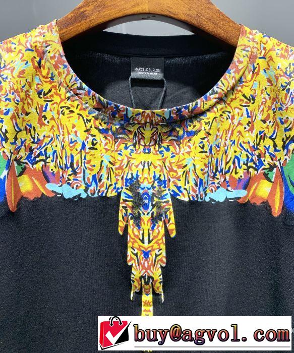 今季のトレンド人気新作 2019春夏の大注目トレンド マルセロバーロン Marcelo Burlon 長袖Tシャツ 2色可選