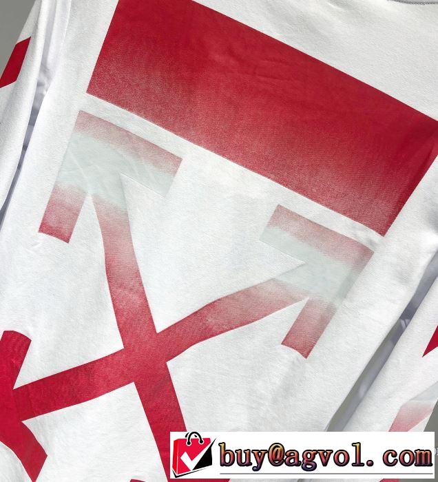 Off-White オフホワイト 長袖Tシャツ 2色可選 2019春夏の大注目トレンド 春夏のトレンドアイテム