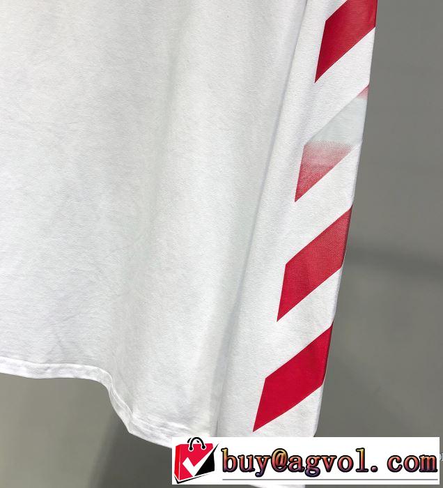 Off-White オフホワイト 長袖Tシャツ 2色可選 2019春夏の大注目トレンド 春夏のトレンドアイテム