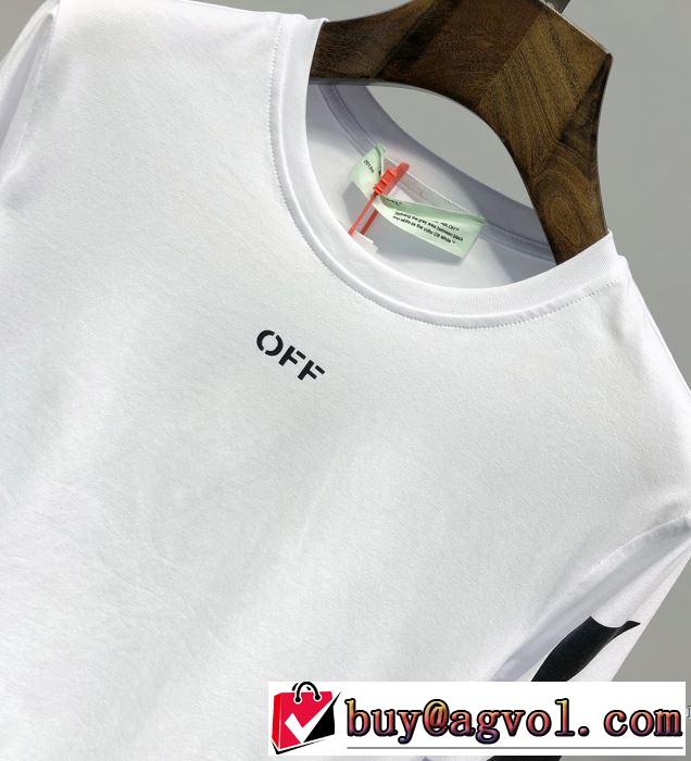 2色可選 長袖Tシャツ Off-White オフホワイト 2019春夏トレンドアイテム まずは定番！人気アイテム