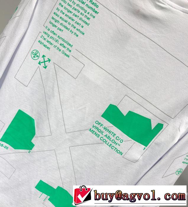 2019春夏人気トレンドアイテム Off-White オフホワイト 長袖Tシャツ 2色可選 今流行りの最新コレクション