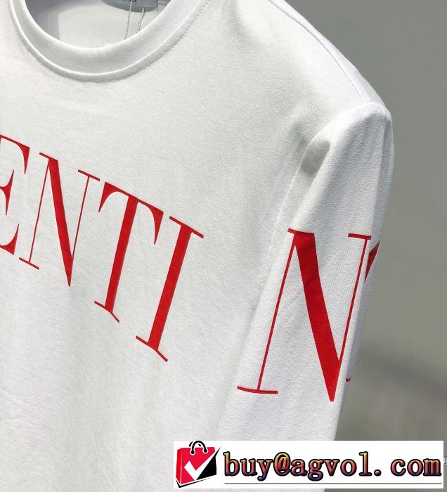 ヴァレンティノ VALENTINO 長袖Tシャツ 2色可選 2019春夏は人気定番 今期のトレンド定番アイテム