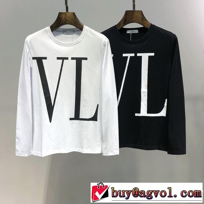 おすすめ大人かわいい着こなし 2019年の春夏に着たい ヴァレンティノ VALENTINO 長袖Tシャツ 2色可選
