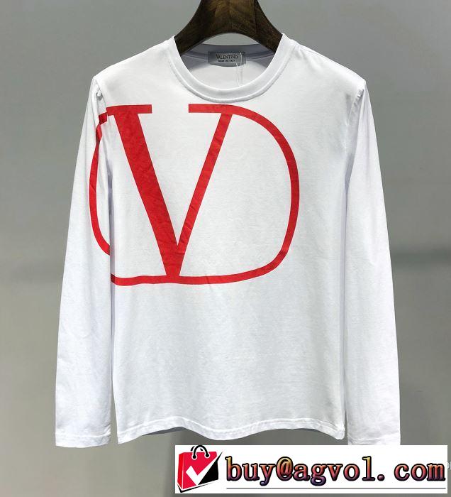ヴァレンティノ VALENTINO 長袖Tシャツ 2色可選 【2019春夏】最新コレクション お洒落トレンド人気