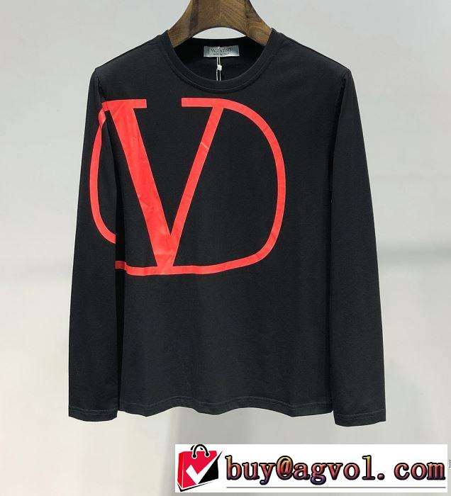 ヴァレンティノ VALENTINO 長袖Tシャツ 2色可選 【2019春夏】最新コレクション お洒落トレンド人気