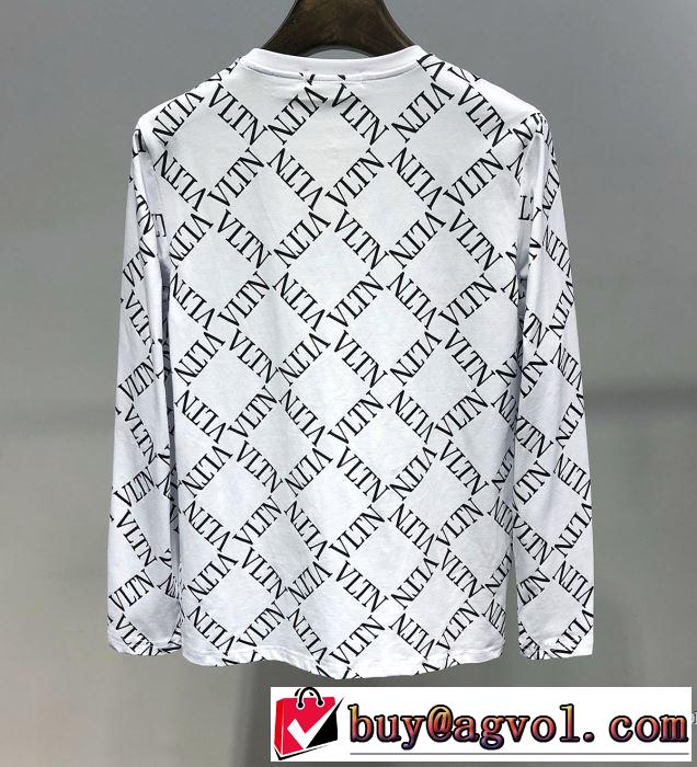 ヴァレンティノ VALENTINO 長袖Tシャツ 2色可選 2019年春夏シーズンの人気 絶妙にオシャレ人気アイテム