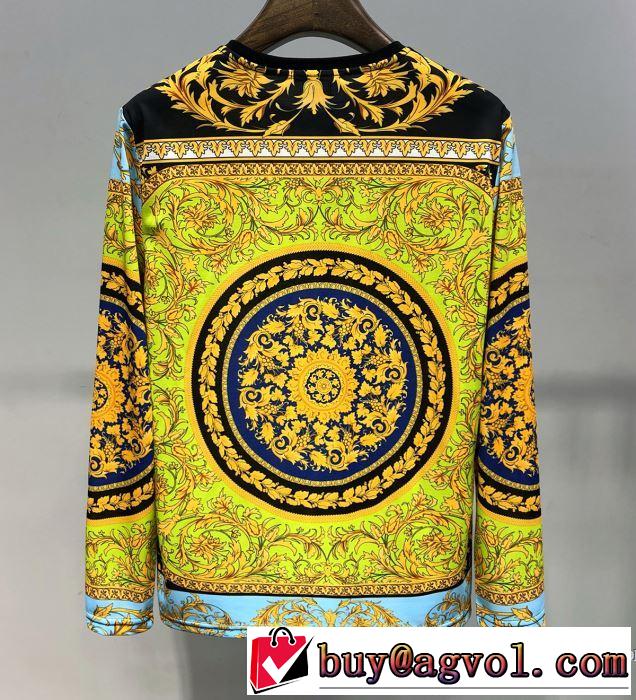 2019春夏も引き続きトレンド ヴェルサーチ VERSACE 長袖Tシャツ まずは定番！人気アイテム