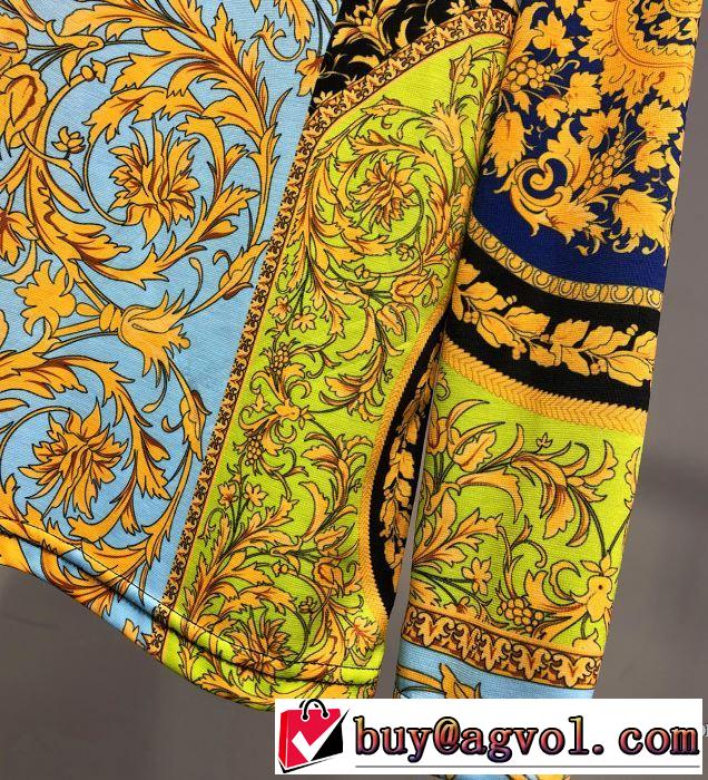 2019春夏も引き続きトレンド ヴェルサーチ VERSACE 長袖Tシャツ まずは定番！人気アイテム