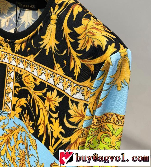 2019春夏も引き続きトレンド ヴェルサーチ VERSACE 長袖Tシャツ まずは定番！人気アイテム