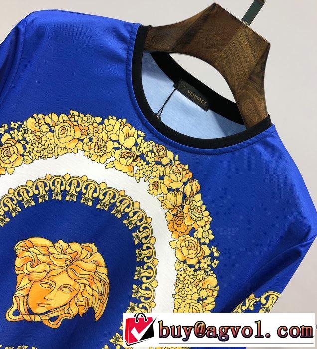 ヴェルサーチ VERSACE 長袖Tシャツ 《2019年》今、注目のストリート ブランドの話題の新作も！
