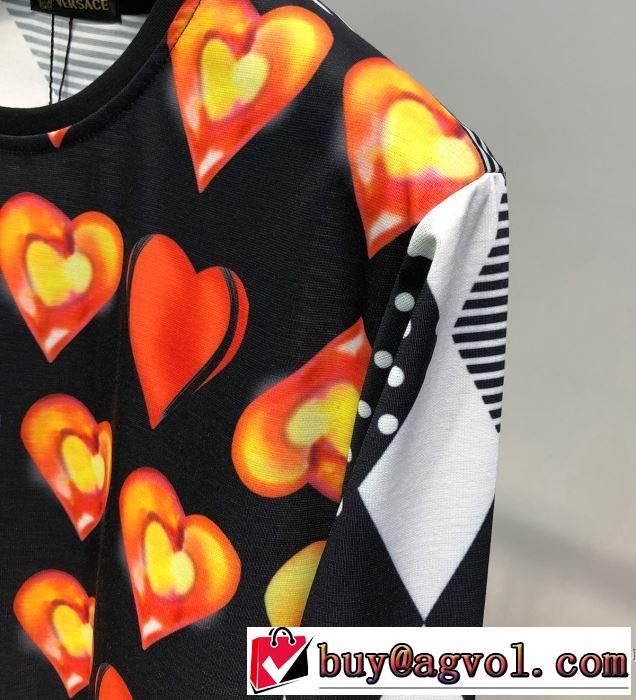 人気ストリートブランド新品 ヴェルサーチ VERSACE 長袖Tシャツ 2019年春夏シーズンの人気
