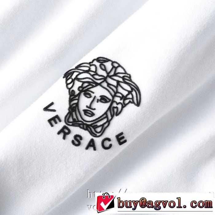 長袖Tシャツ 3色可選 2019トレンドカラー秋冬セール おすすめする注目トレンド ヴェルサーチ VERSACE