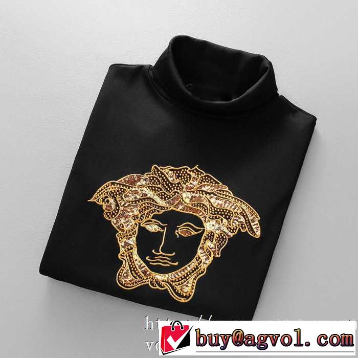気になる2019年秋のファッション ヴェルサーチ VERSACE 長袖Tシャツ 秋冬から人気継続中