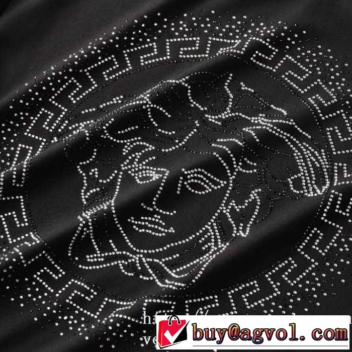 今年らしい新しい人気色  ヴェルサーチ VERSACE 長袖Tシャツ 2色可選 2019-20秋冬取り入れやすい