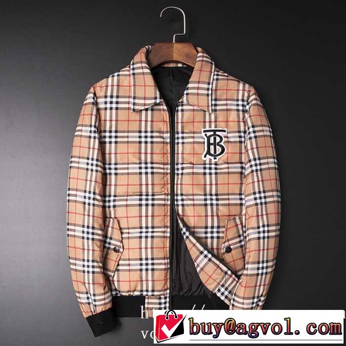 BURBERRY 今季トレンドをうまく取り ダウンジャケット メンズ 2019トレンドファッション新品 バーバリー お洒落で秋冬注目トレンド
