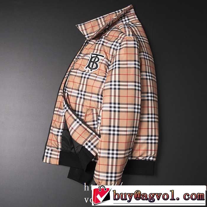 BURBERRY 今季トレンドをうまく取り ダウンジャケット メンズ 2019トレンドファッション新品 バーバリー お洒落で秋冬注目トレンド