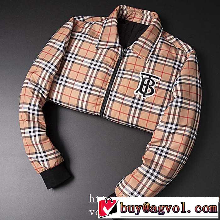 BURBERRY 今季トレンドをうまく取り ダウンジャケット メンズ 2019トレンドファッション新品 バーバリー お洒落で秋冬注目トレンド