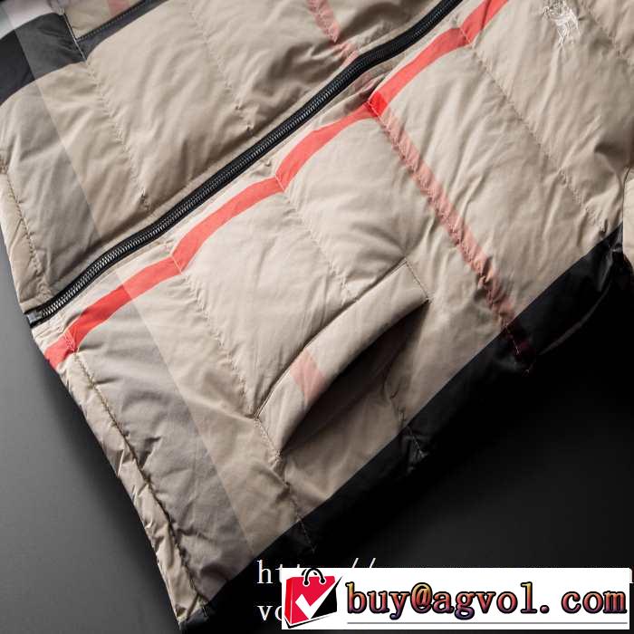2019-20秋冬取り入れやすい BURBERRY 2色可選 今季トレンド抜け感新品 ダウンジャケット メンズ バーバリー  おしゃれ感度が高い秋冬トレンド