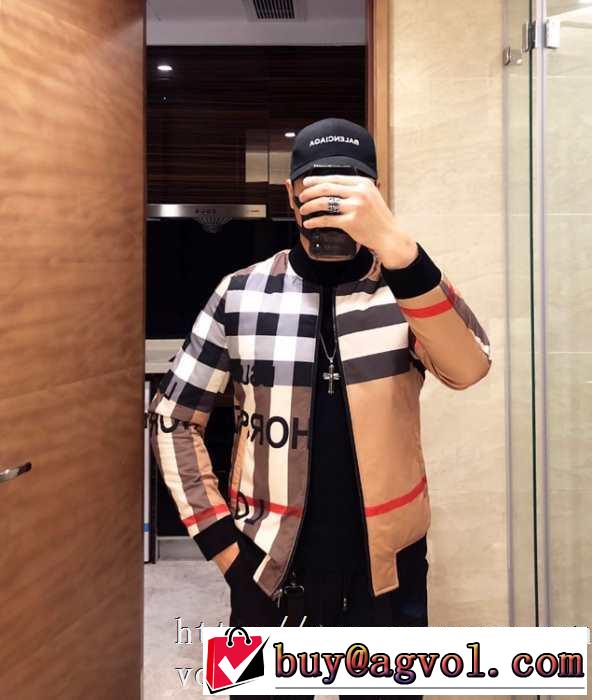 BURBERRY おしゃれさんはいち早く取り ダウンジャケット メンズ 2019秋、イチオシ上品 バーバリー  今シーズン注目のアイテム2色可選
