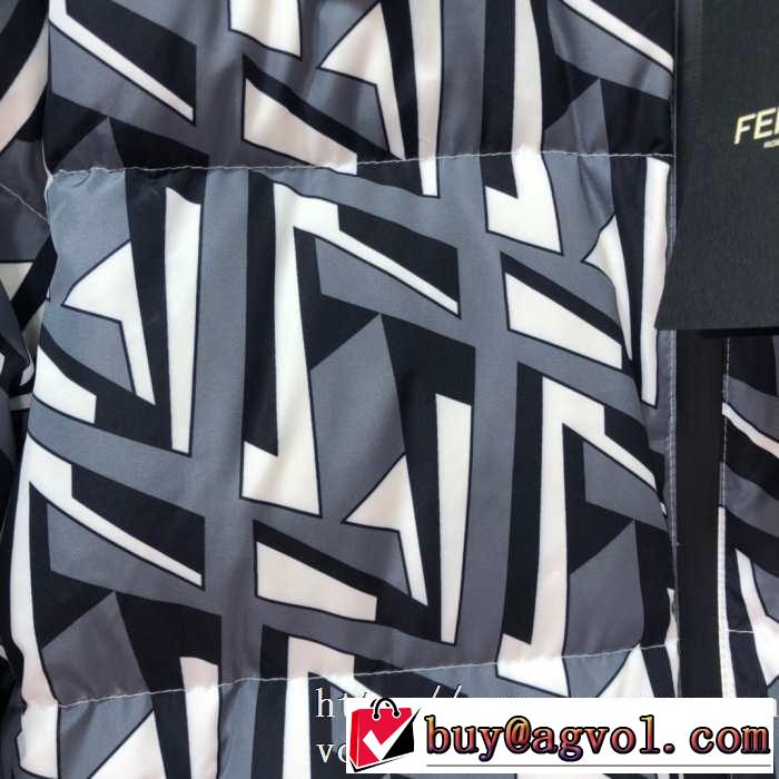 フェンディ おしゃれ感度が高い秋冬トレンド FENDI オシャレスタイルが今年流 ダウンジャケット メンズ  2019-20秋冬取り入れやすい