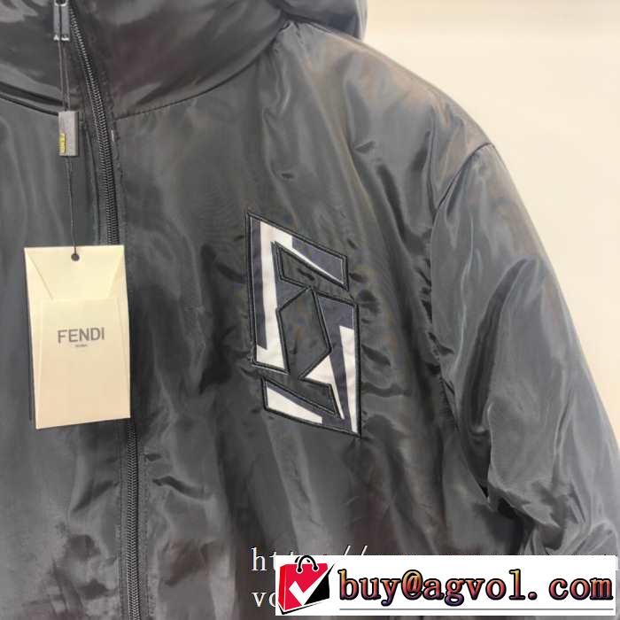 フェンディ おしゃれ感度が高い秋冬トレンド FENDI オシャレスタイルが今年流 ダウンジャケット メンズ  2019-20秋冬取り入れやすい