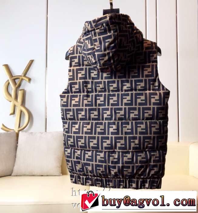 先取り 2019/2020秋冬ファッション ダウンジャケット最新作おすすめしたい秋冬  メンズ フェンディ FENDI 寒い季節トレンド上品