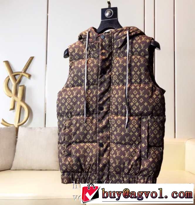 2色可選 秋冬ファッションコーディネート ルイ ヴィトン 最新トレンドコーデおすすめ LOUIS VUITTON 最重要！2019秋冬トレンド  メンズ ダウンジャケット