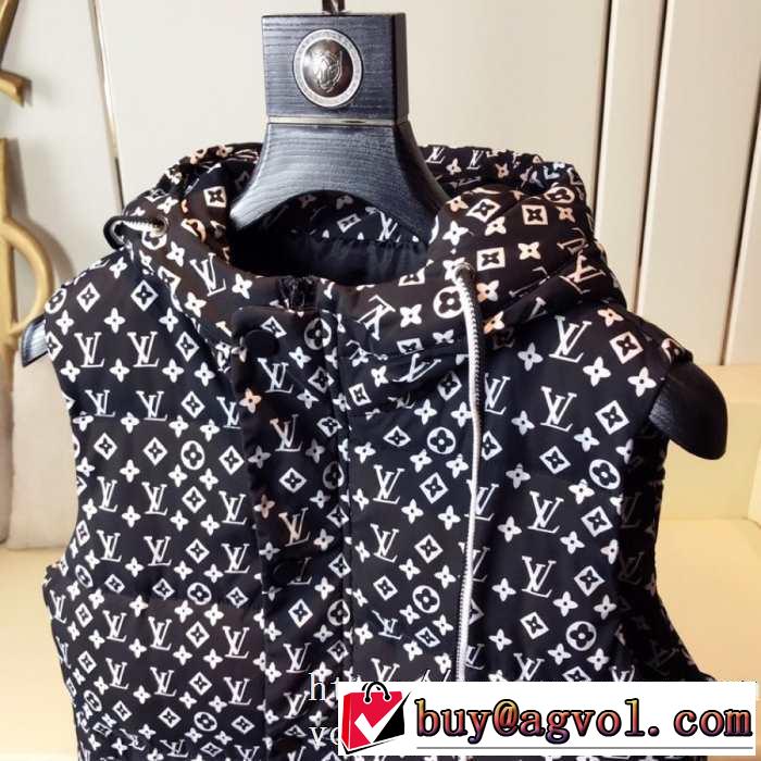 2色可選 秋冬ファッションコーディネート ルイ ヴィトン 最新トレンドコーデおすすめ LOUIS VUITTON 最重要！2019秋冬トレンド  メンズ ダウンジャケット
